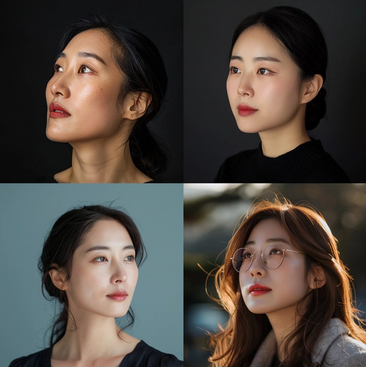 링크드인에서 프로필 사진으로 사용하기 위해 전문 사진작가가 촬영한 프로필 사진, 나이 30대 중반 한국인 여성
a profile picture photographed by a professional photograpther for use as a profile picture on linked in, Age Mid-30s Korean woman