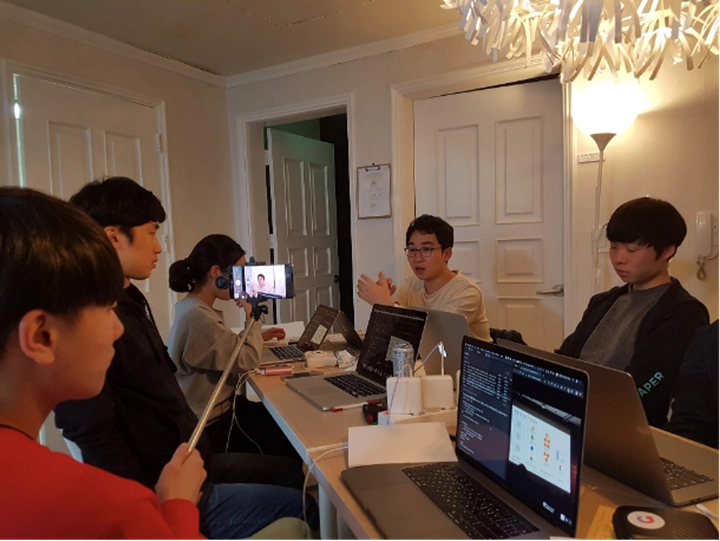 (이미지1) 첫번째 CSS를 진행중인 개발챕터 워크숍